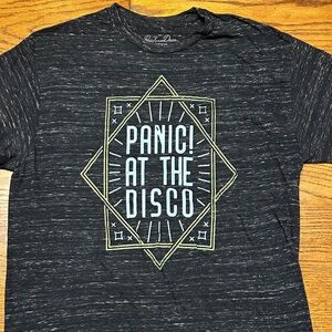 Panic! At The Disco Black Graphic Tee